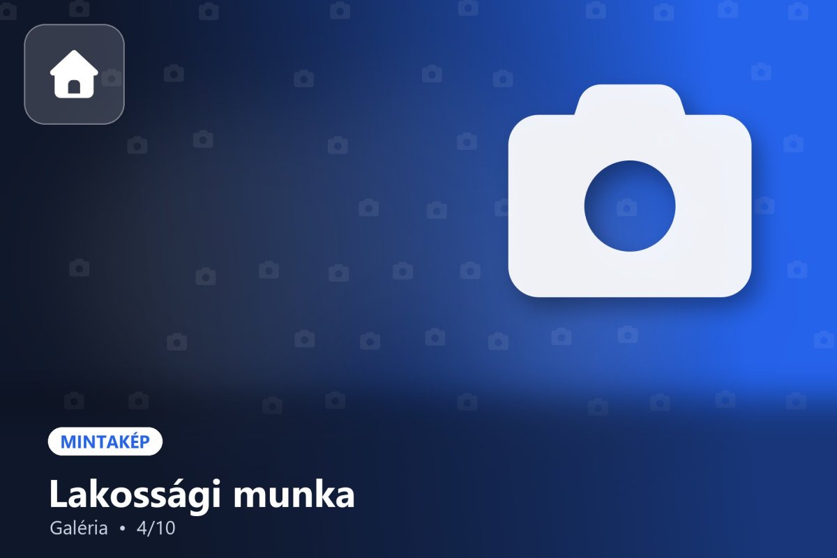 Galéria – Lakossági munka (mintakép)